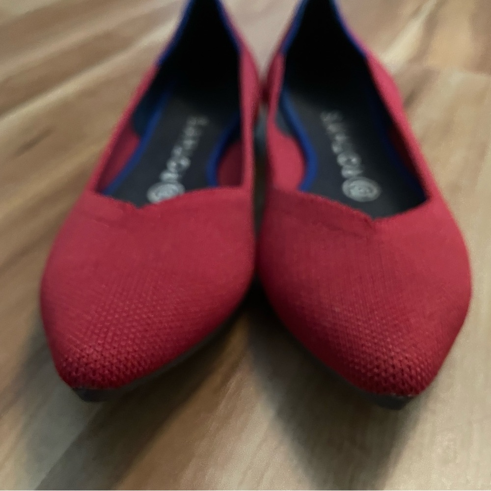Rothy’s Point Flats In Red - image 3